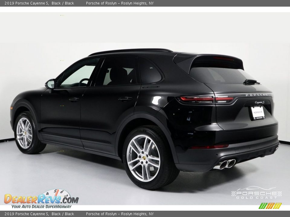 2019 Porsche Cayenne S Black / Black Photo #6