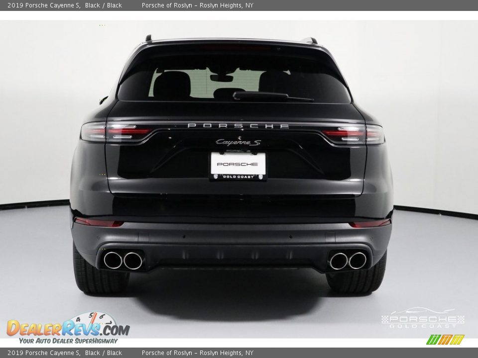 2019 Porsche Cayenne S Black / Black Photo #8