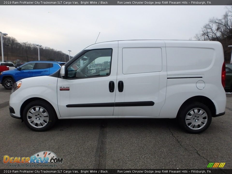 Bright White 2019 Ram ProMaster City Tradesman SLT Cargo Van Photo #2