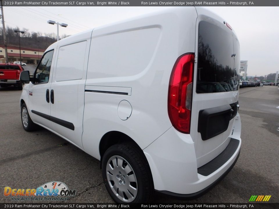 2019 Ram ProMaster City Tradesman SLT Cargo Van Bright White / Black Photo #3