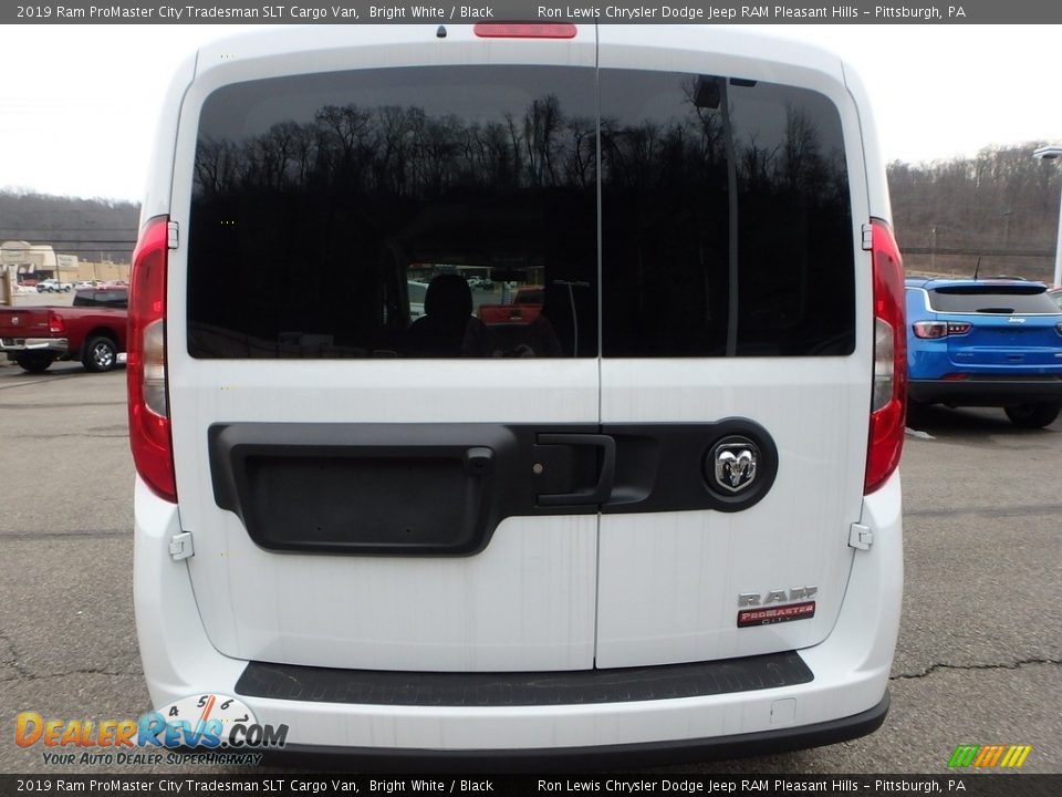 2019 Ram ProMaster City Tradesman SLT Cargo Van Bright White / Black Photo #4