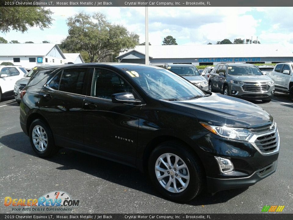 2019 Chevrolet Equinox LT Mosaic Black Metallic / Jet Black Photo #7