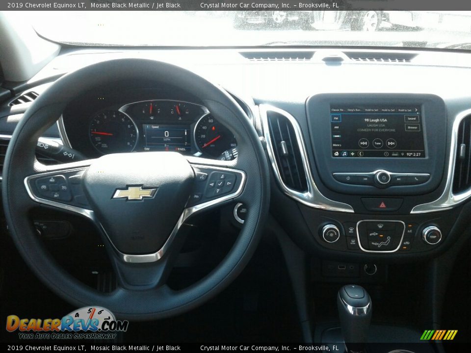 2019 Chevrolet Equinox LT Mosaic Black Metallic / Jet Black Photo #13