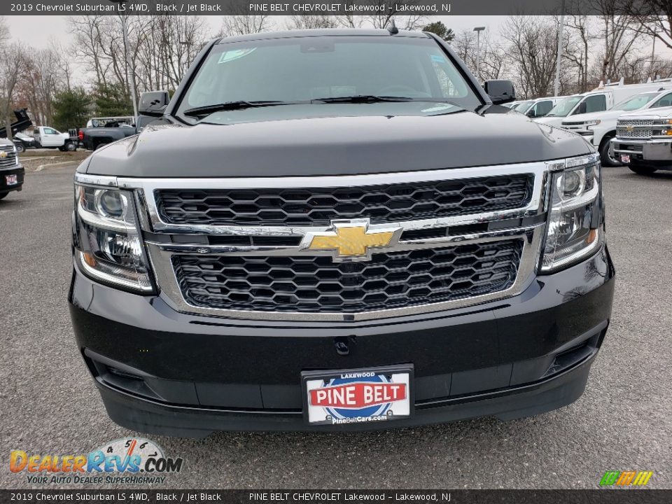 2019 Chevrolet Suburban LS 4WD Black / Jet Black Photo #2