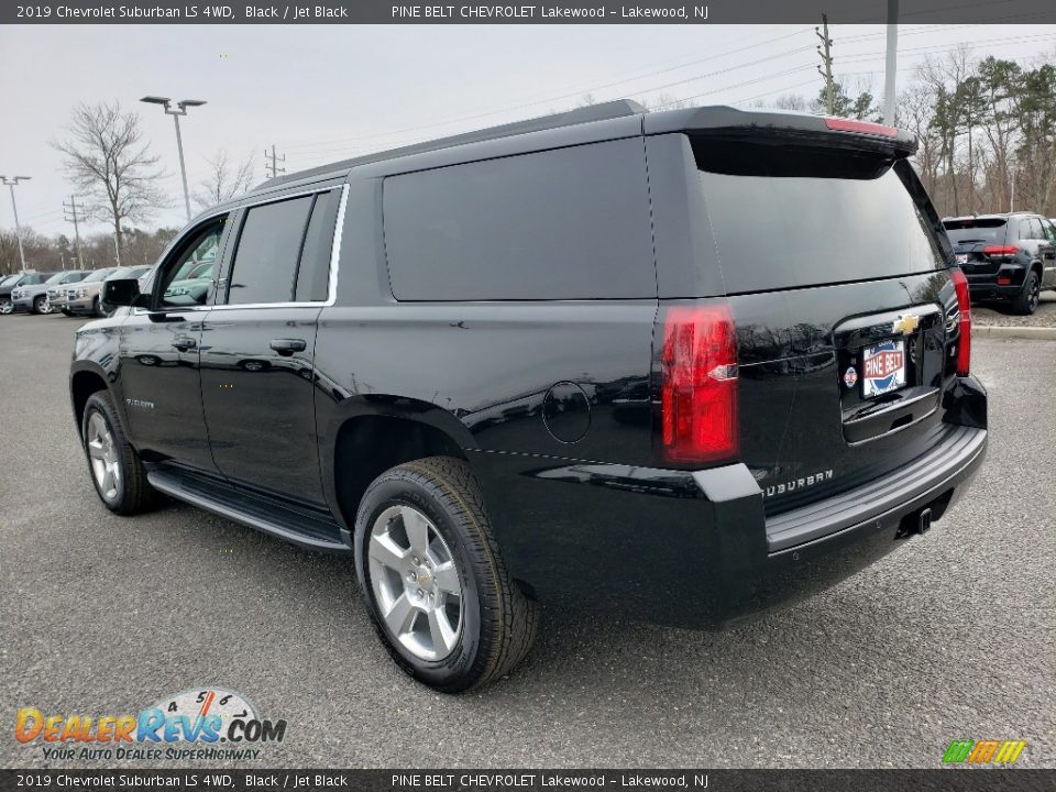 2019 Chevrolet Suburban LS 4WD Black / Jet Black Photo #4