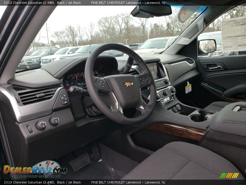 2019 Chevrolet Suburban LS 4WD Black / Jet Black Photo #7