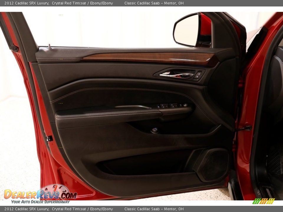 2012 Cadillac SRX Luxury Crystal Red Tintcoat / Ebony/Ebony Photo #4