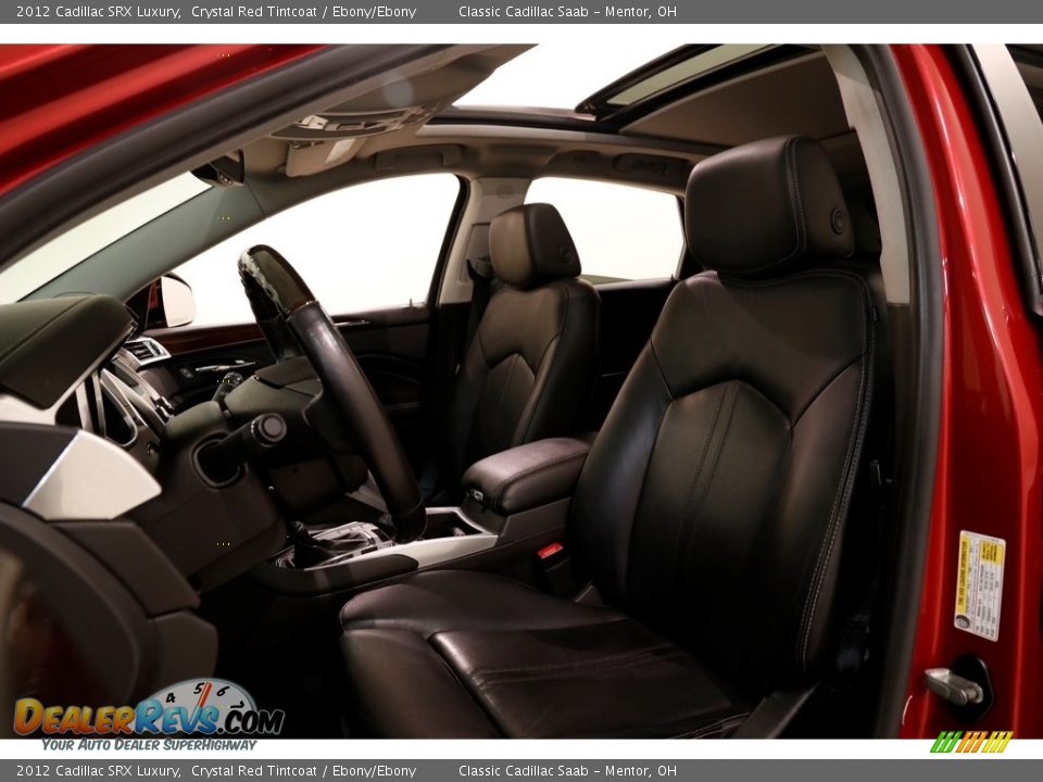 2012 Cadillac SRX Luxury Crystal Red Tintcoat / Ebony/Ebony Photo #5