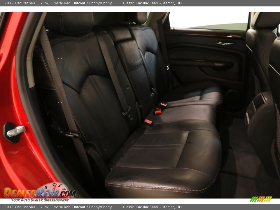 2012 Cadillac SRX Luxury Crystal Red Tintcoat / Ebony/Ebony Photo #15