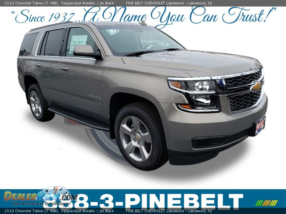 2019 Chevrolet Tahoe LT 4WD Pepperdust Metallic / Jet Black Photo #1