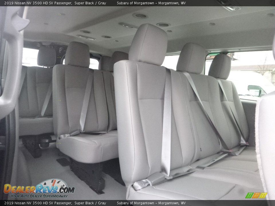 Rear Seat of 2019 Nissan NV 3500 HD SV Passenger Photo #3