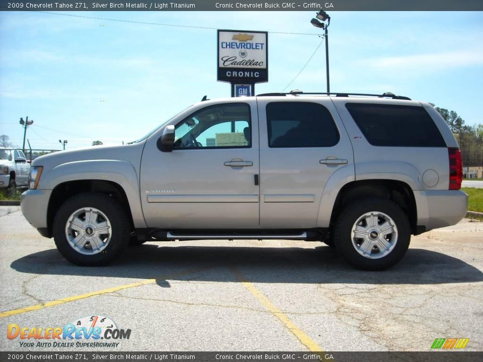 2009 Chevrolet Tahoe Z71 Silver Birch Metallic / Light Titanium Photo #1