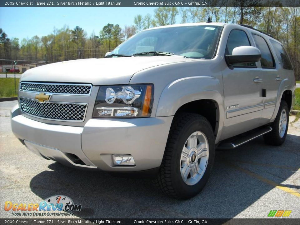 2009 Chevrolet Tahoe Z71 Silver Birch Metallic / Light Titanium Photo #2