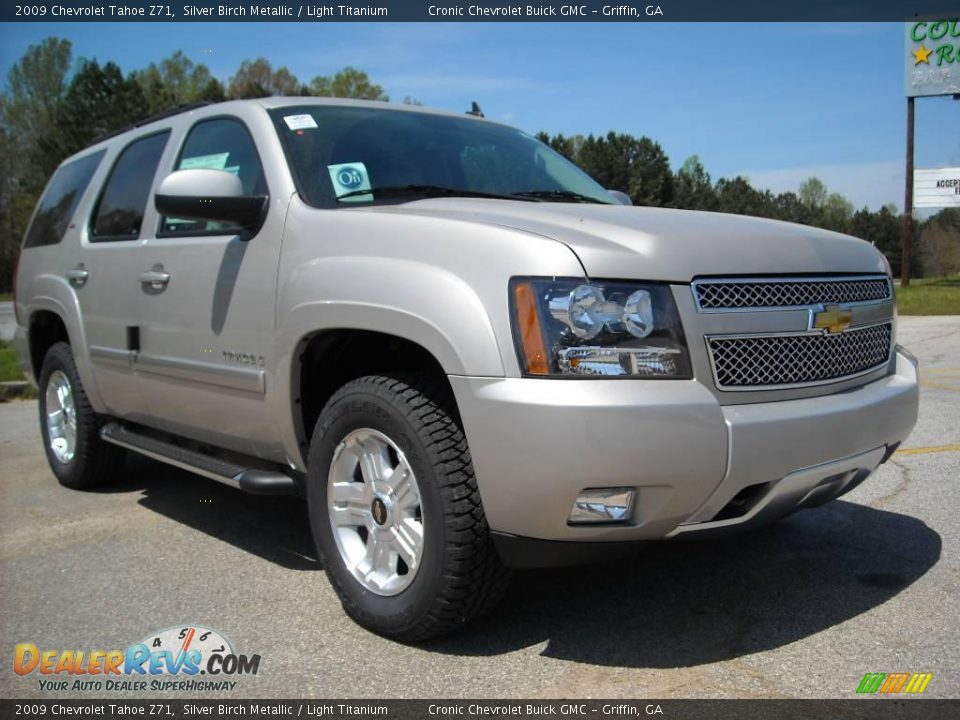 2009 Chevrolet Tahoe Z71 Silver Birch Metallic / Light Titanium Photo #4