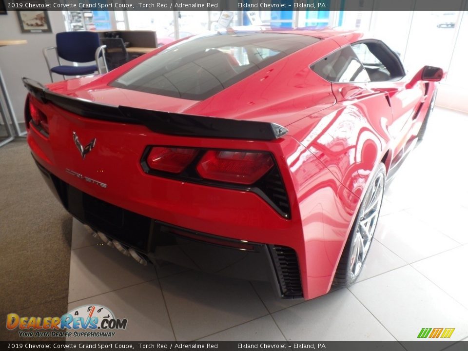 2019 Chevrolet Corvette Grand Sport Coupe Torch Red / Adrenaline Red Photo #2