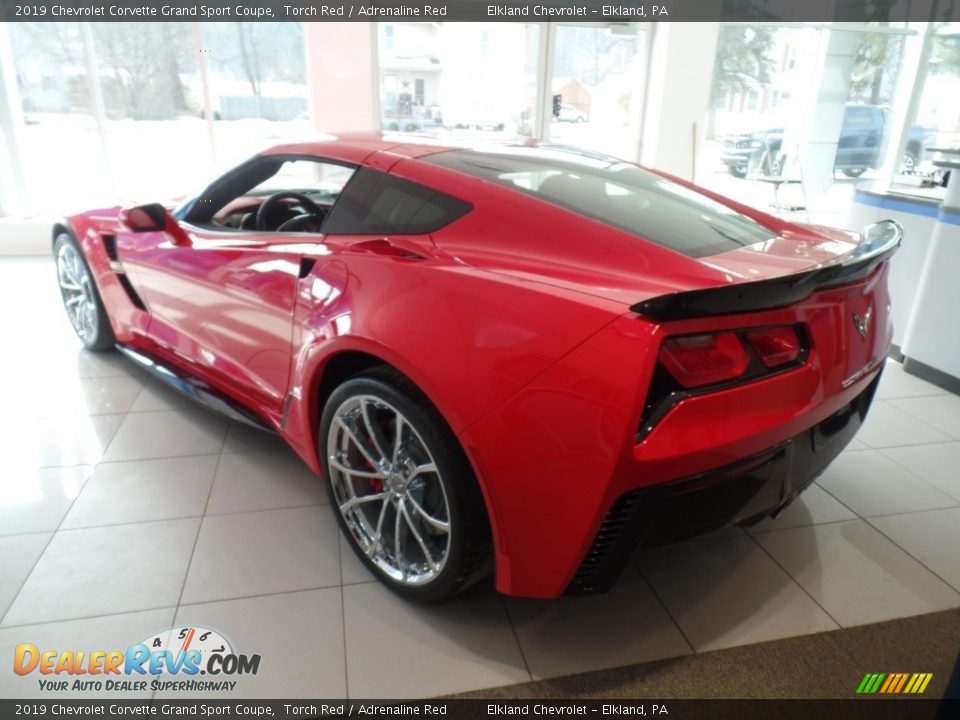 2019 Chevrolet Corvette Grand Sport Coupe Torch Red / Adrenaline Red Photo #4