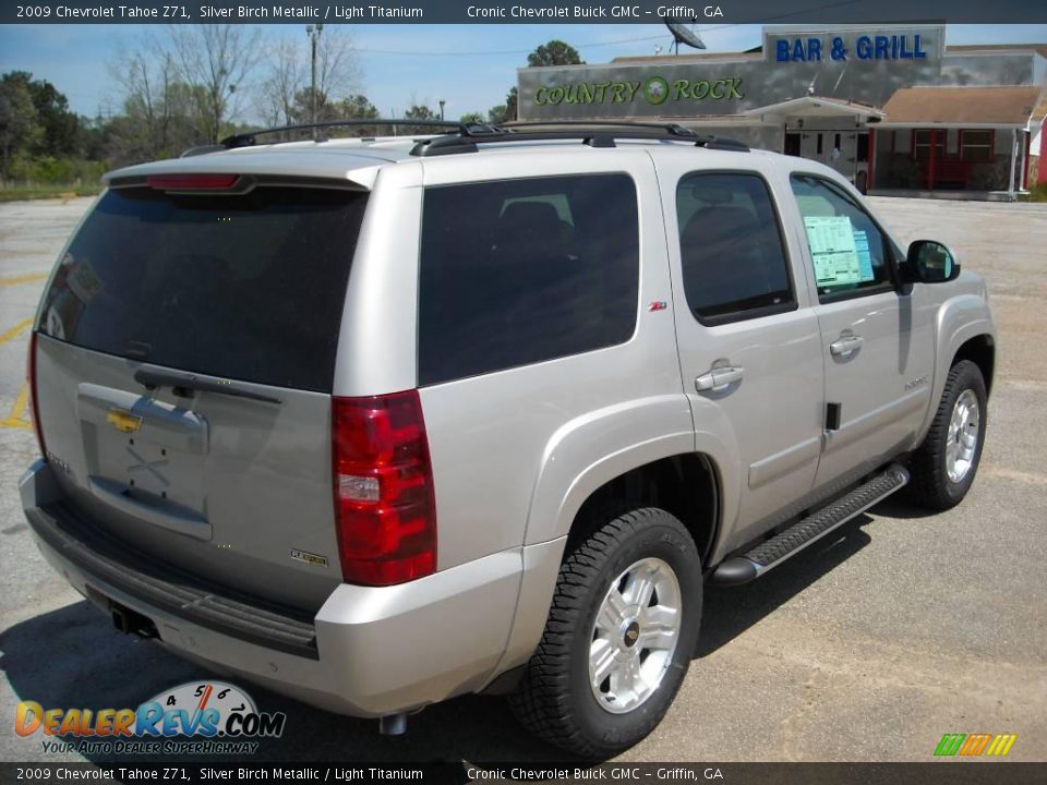 2009 Chevrolet Tahoe Z71 Silver Birch Metallic / Light Titanium Photo #6