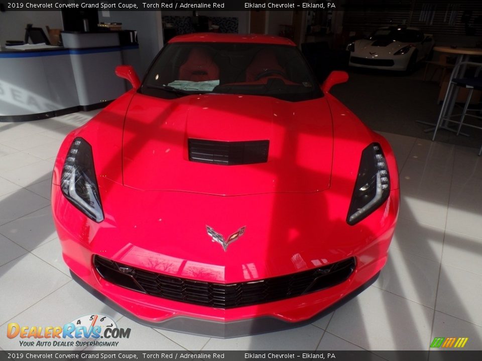 2019 Chevrolet Corvette Grand Sport Coupe Torch Red / Adrenaline Red Photo #6