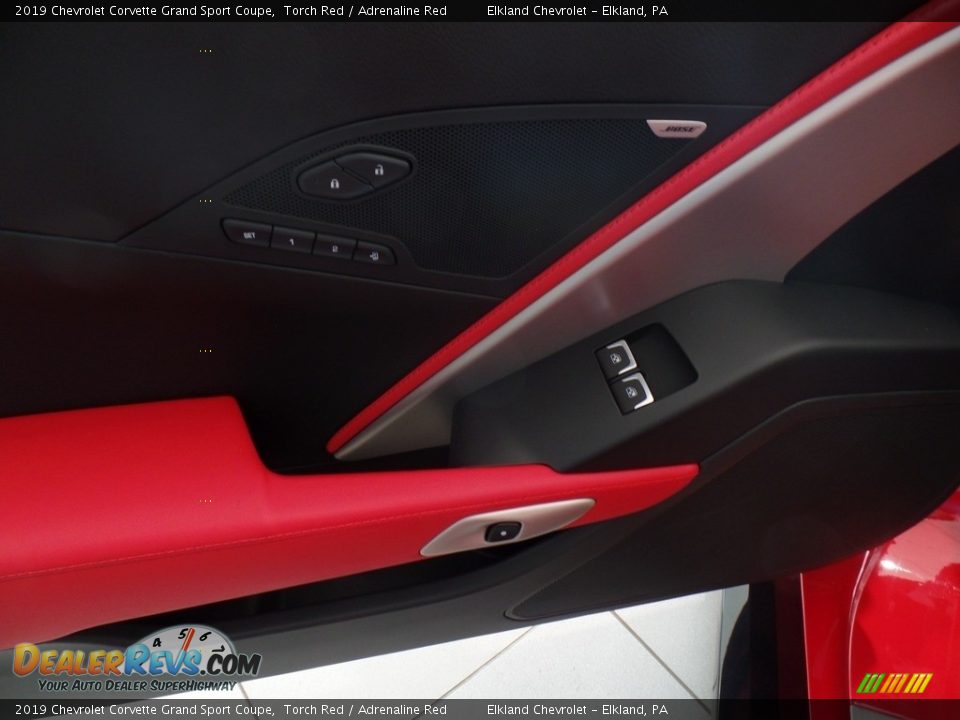 2019 Chevrolet Corvette Grand Sport Coupe Torch Red / Adrenaline Red Photo #12
