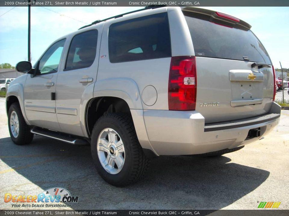 2009 Chevrolet Tahoe Z71 Silver Birch Metallic / Light Titanium Photo #8