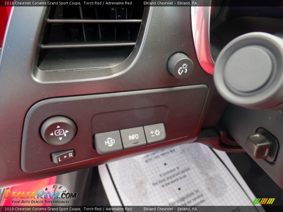 2019 Chevrolet Corvette Grand Sport Coupe Torch Red / Adrenaline Red Photo #19