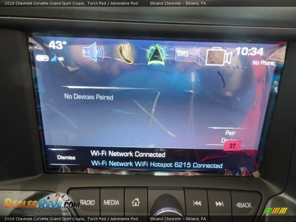 2019 Chevrolet Corvette Grand Sport Coupe Torch Red / Adrenaline Red Photo #24