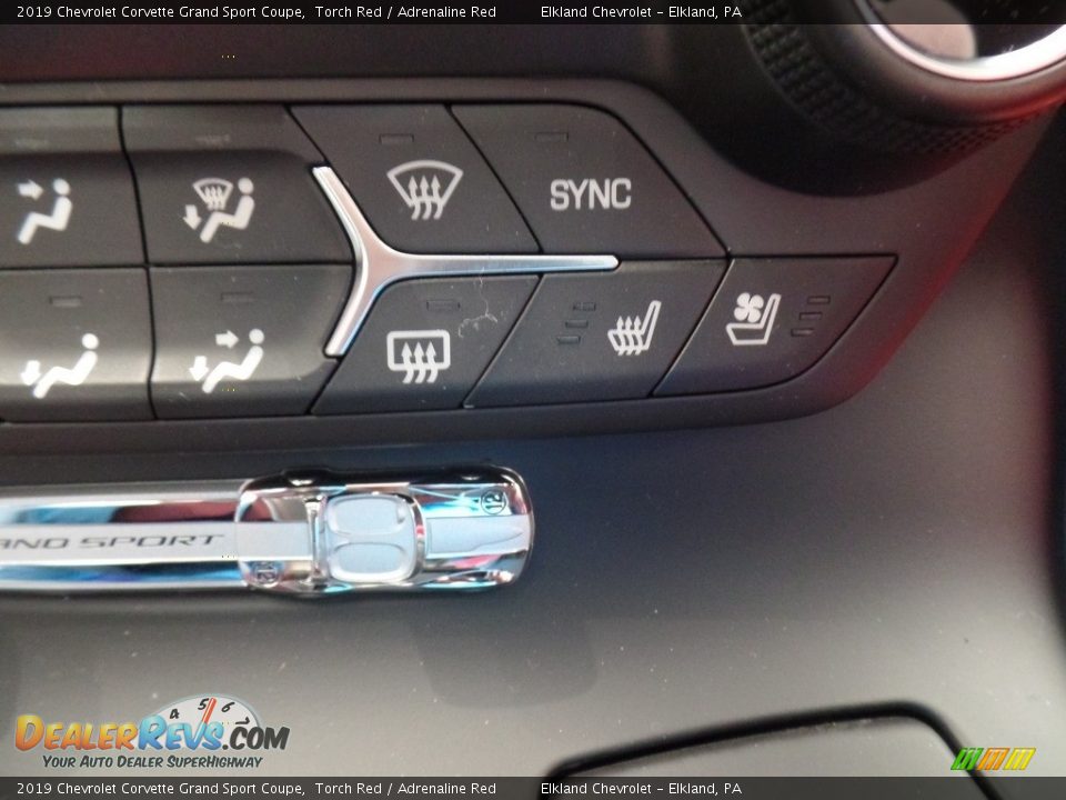 2019 Chevrolet Corvette Grand Sport Coupe Torch Red / Adrenaline Red Photo #25