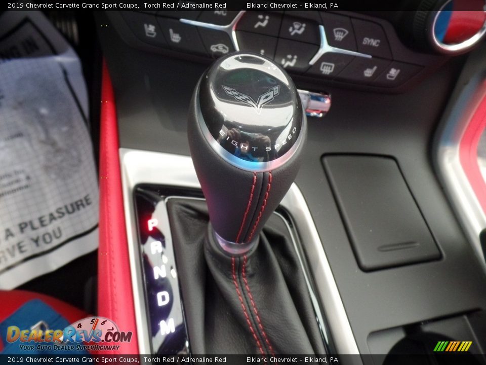 2019 Chevrolet Corvette Grand Sport Coupe Torch Red / Adrenaline Red Photo #26