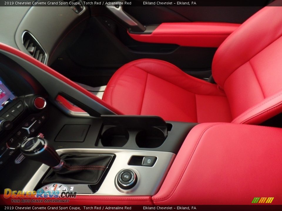 2019 Chevrolet Corvette Grand Sport Coupe Torch Red / Adrenaline Red Photo #27