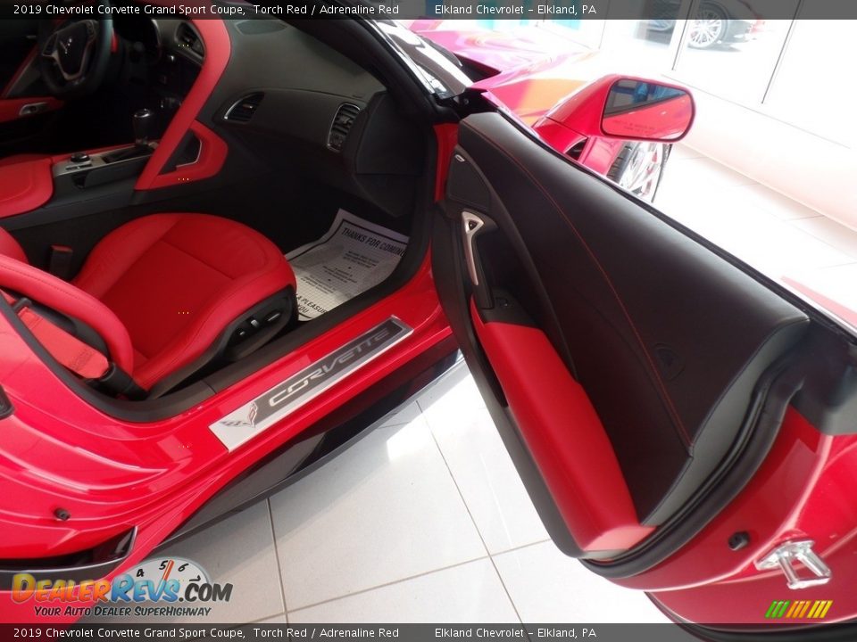 2019 Chevrolet Corvette Grand Sport Coupe Torch Red / Adrenaline Red Photo #28