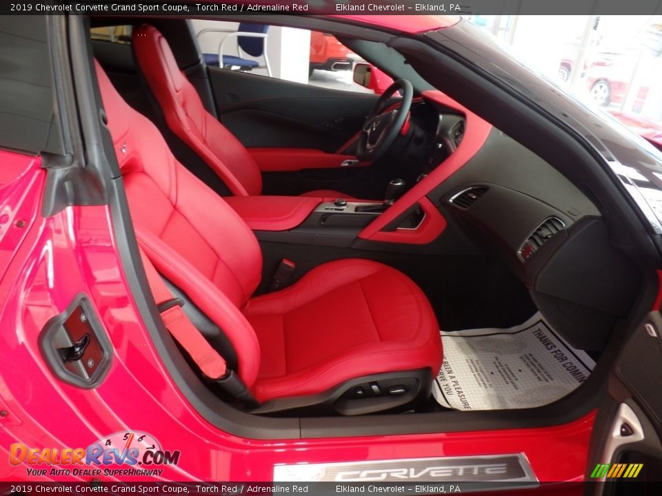 2019 Chevrolet Corvette Grand Sport Coupe Torch Red / Adrenaline Red Photo #29