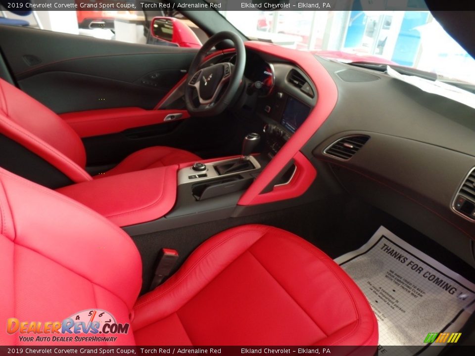 2019 Chevrolet Corvette Grand Sport Coupe Torch Red / Adrenaline Red Photo #30