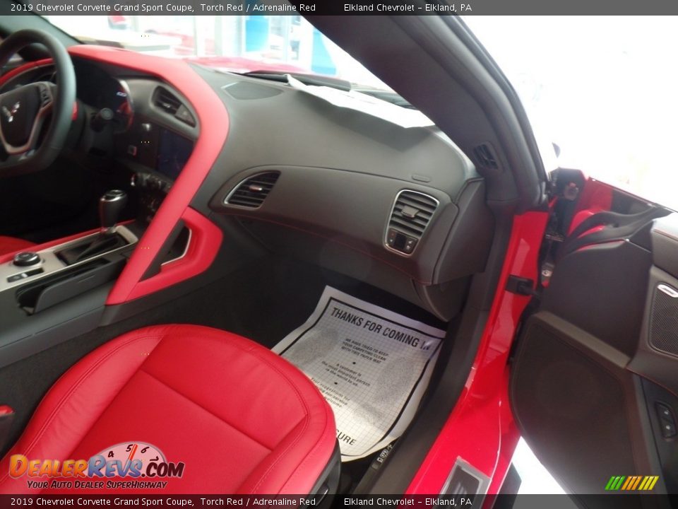 2019 Chevrolet Corvette Grand Sport Coupe Torch Red / Adrenaline Red Photo #31