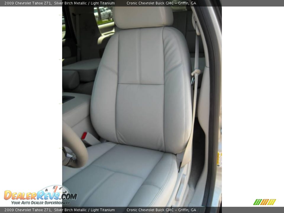 2009 Chevrolet Tahoe Z71 Silver Birch Metallic / Light Titanium Photo #15