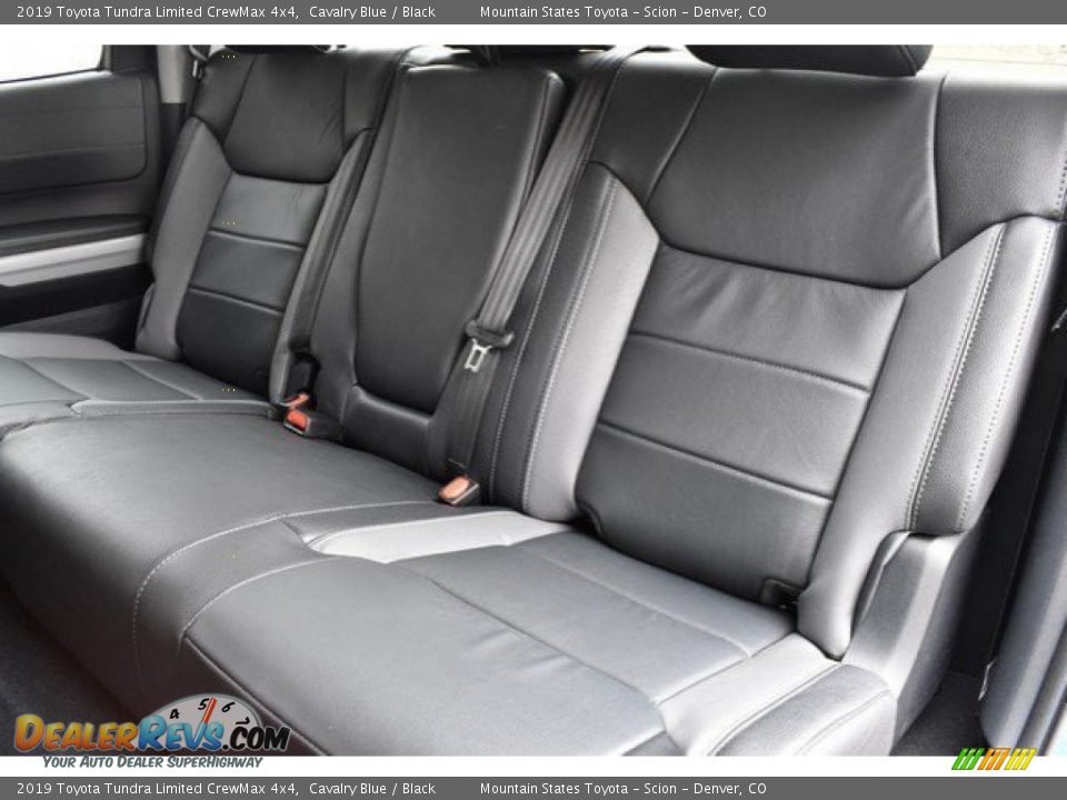 Rear Seat of 2019 Toyota Tundra Limited CrewMax 4x4 Photo #16