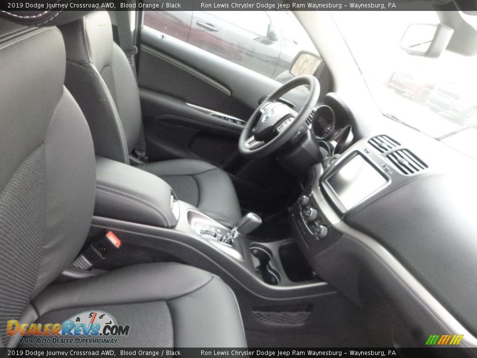 2019 Dodge Journey Crossroad AWD Blood Orange / Black Photo #9