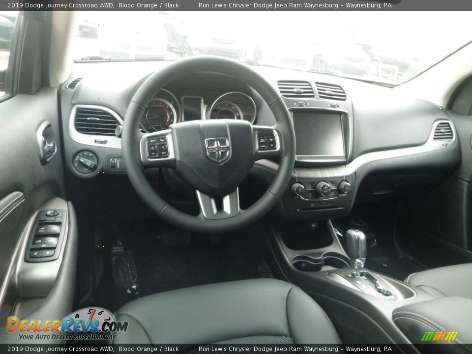 2019 Dodge Journey Crossroad AWD Blood Orange / Black Photo #13