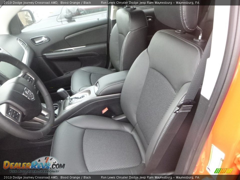 Front Seat of 2019 Dodge Journey Crossroad AWD Photo #16