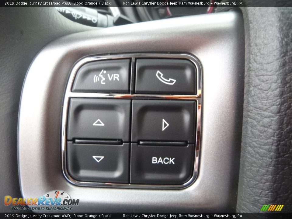 2019 Dodge Journey Crossroad AWD Blood Orange / Black Photo #17