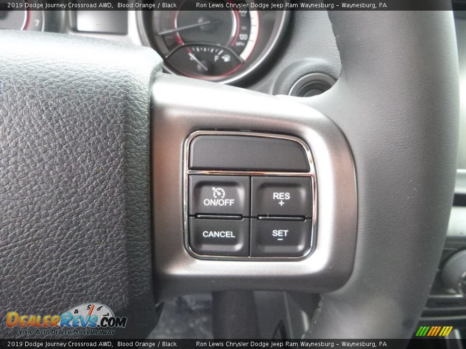 2019 Dodge Journey Crossroad AWD Blood Orange / Black Photo #18