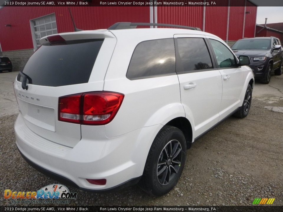 2019 Dodge Journey SE AWD Vice White / Black Photo #5