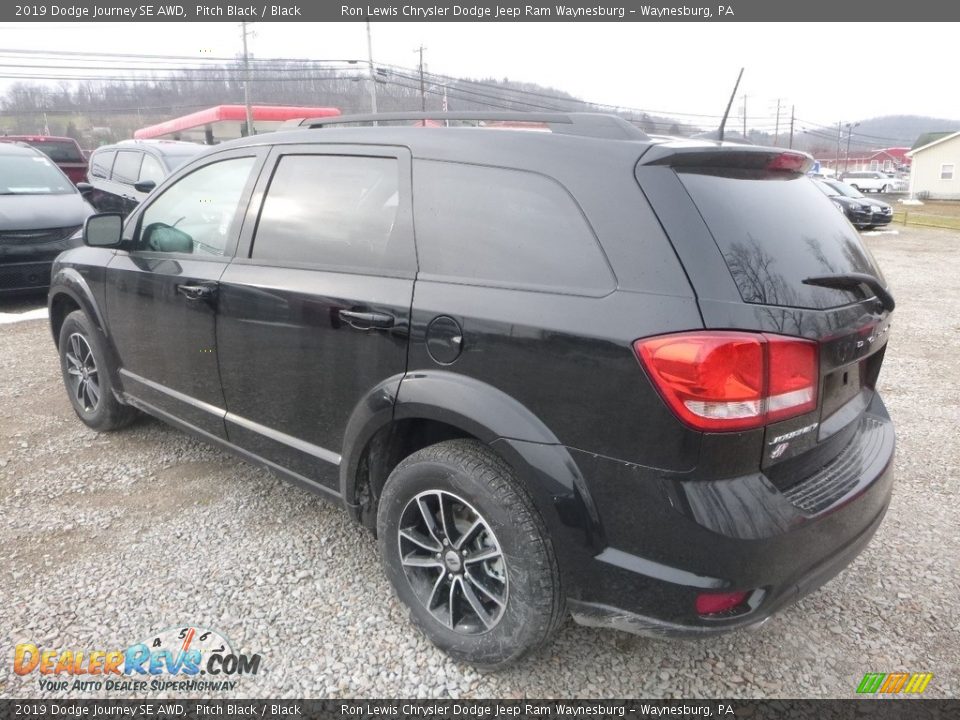 2019 Dodge Journey SE AWD Pitch Black / Black Photo #3