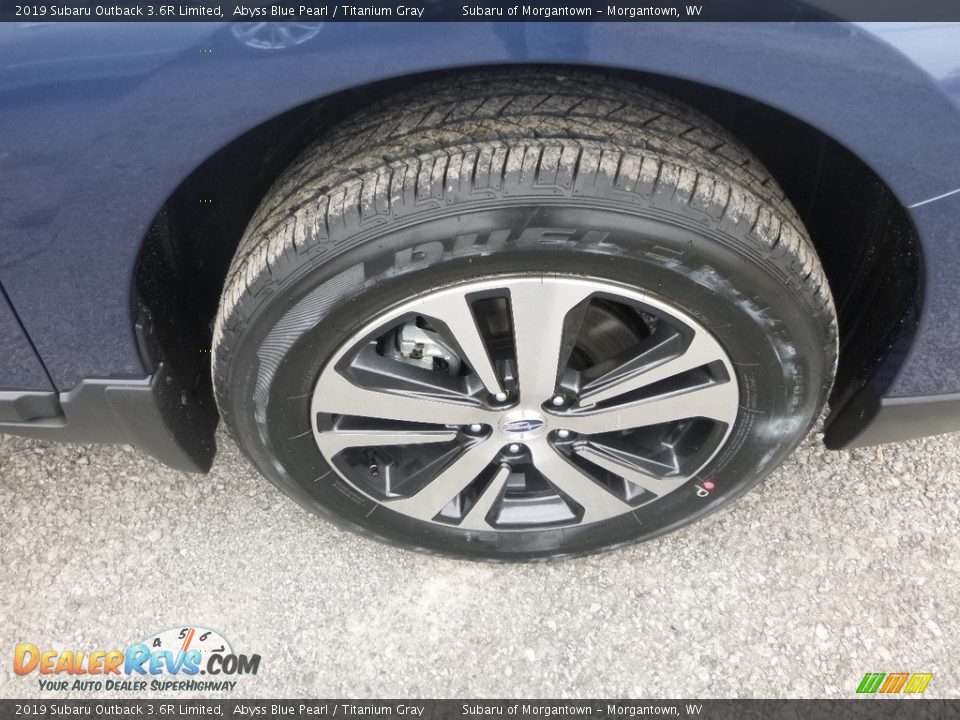 2019 Subaru Outback 3.6R Limited Abyss Blue Pearl / Titanium Gray Photo #2
