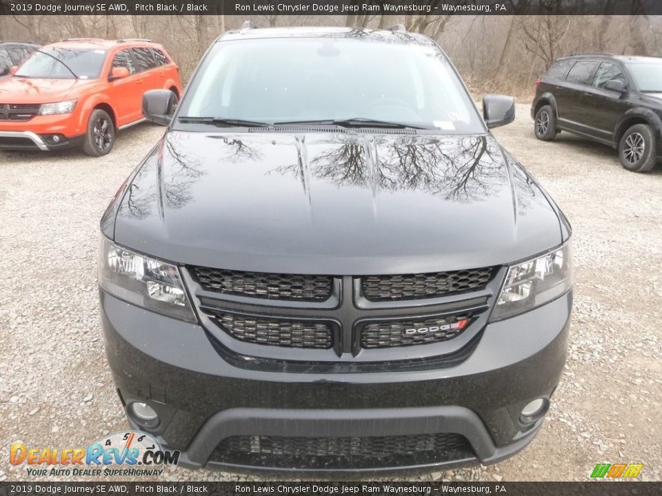 2019 Dodge Journey SE AWD Pitch Black / Black Photo #8