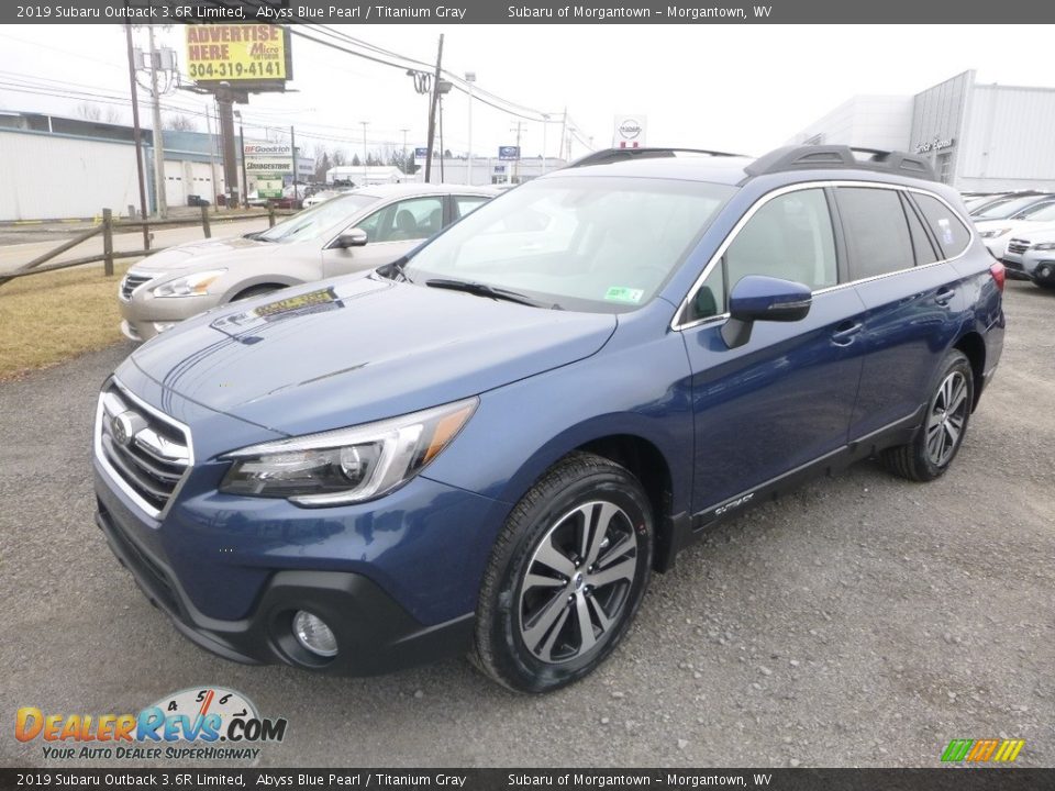 2019 Subaru Outback 3.6R Limited Abyss Blue Pearl / Titanium Gray Photo #7