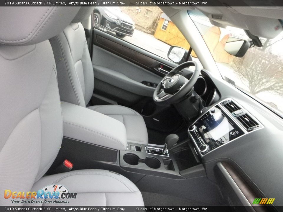 2019 Subaru Outback 3.6R Limited Abyss Blue Pearl / Titanium Gray Photo #9