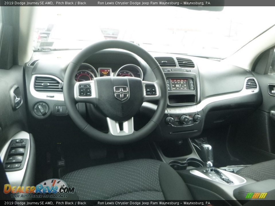 2019 Dodge Journey SE AWD Pitch Black / Black Photo #13