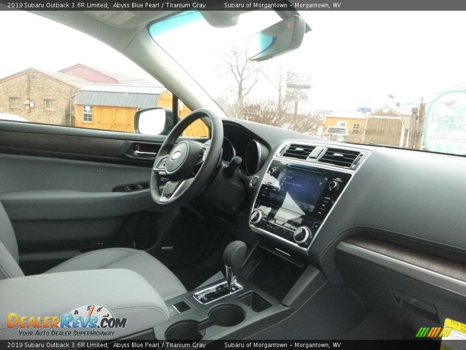 2019 Subaru Outback 3.6R Limited Abyss Blue Pearl / Titanium Gray Photo #10