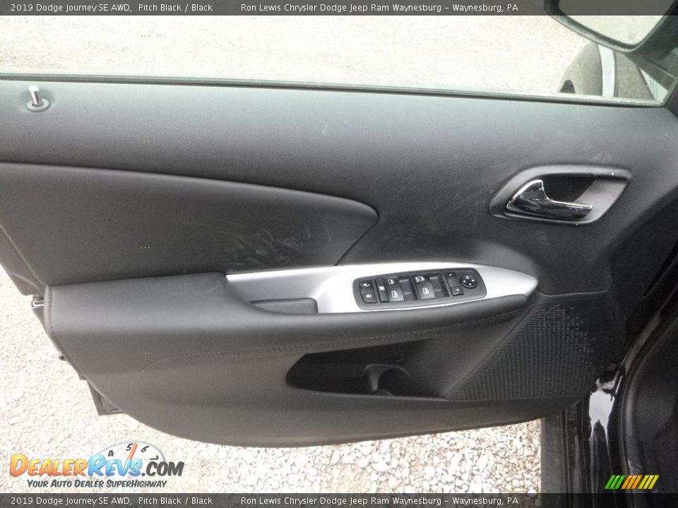 2019 Dodge Journey SE AWD Pitch Black / Black Photo #14