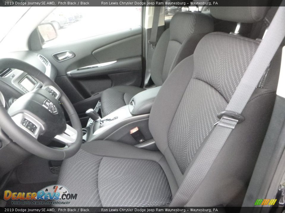 2019 Dodge Journey SE AWD Pitch Black / Black Photo #16